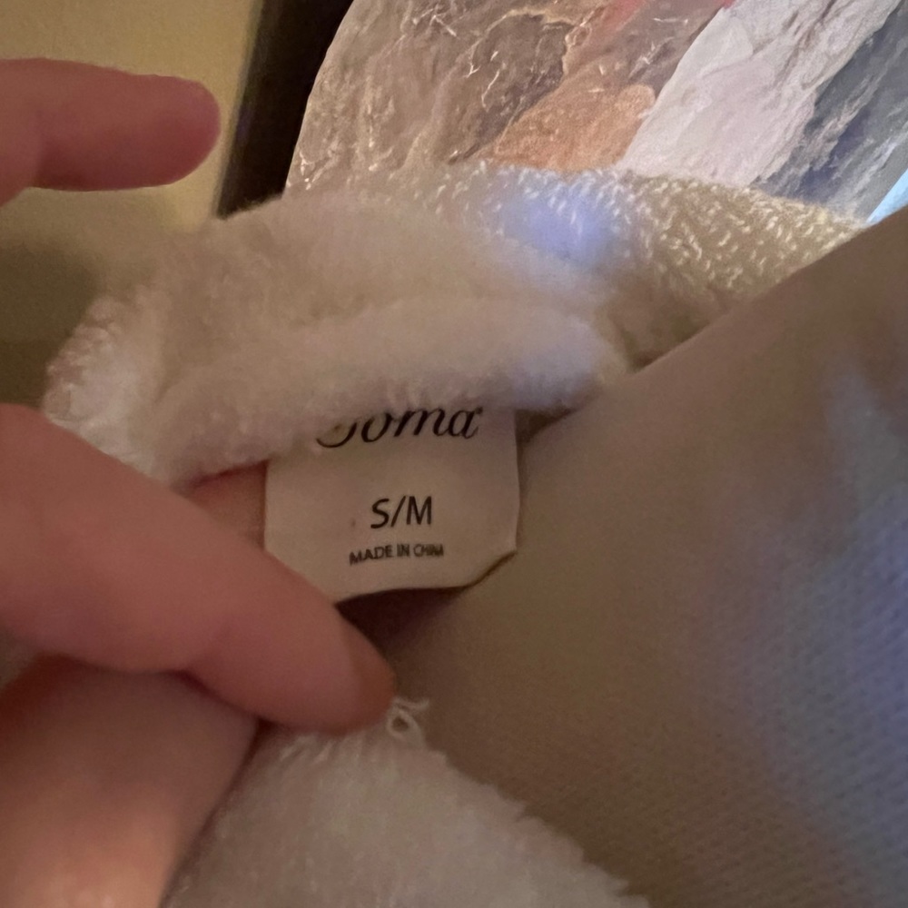 Soma Spa Terry robe. NWT size L/XL - Picture 9 of 16